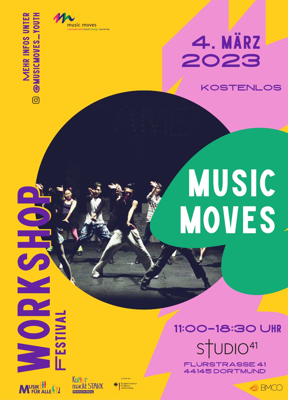 Plakat: music moves