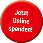 Roter Spendenbutton mit dem Text: Jetzt Oline spenden!